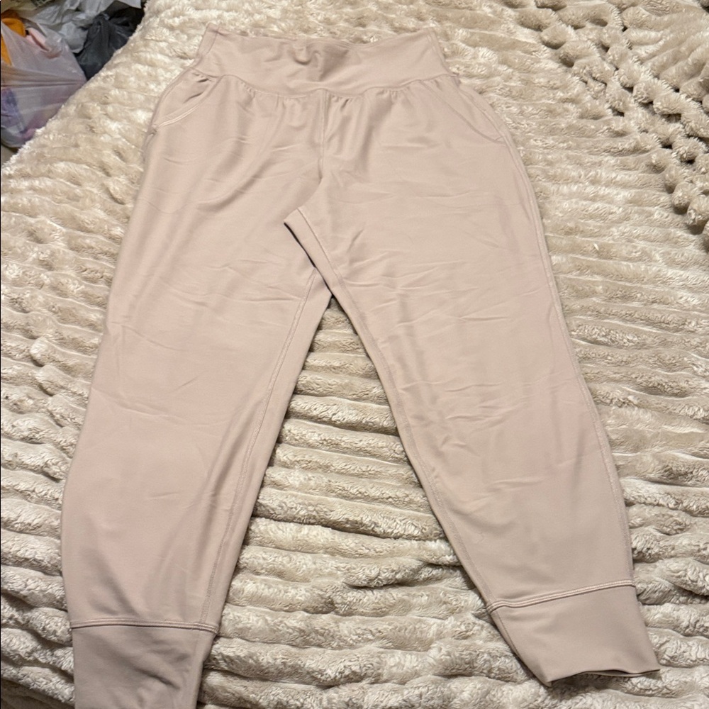 Old Navy Light Blush Pink Jogger Pants
